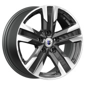 Диски КиК  Висмут (КС100)  7,0\R16 5*105 ET38  d56,6  алмаз чёрный  [79145]