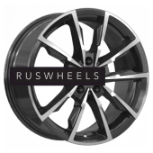 Диски КИК 7,5x17/5x120 ET40 D72,6 Меренге (КС902) Алмаз черный