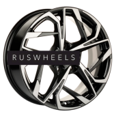 Диски Khomen Wheels 7x17/5x114,3 ET48,5 D67,1 KHW1716 (Sportage) Black-FP
