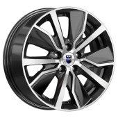 Диски КиК  Гамбит (КС961)  6,5\R16 5*114,3 ET40  d67,1  алмаз чёрный  [78750]