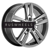 Диски КИК 6,5x16/5x114,3 ET40 D66,1 Rassvet-оригинал (КС868) Дарк платинум