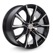 Диски КиК 7.5\R17 5*130 ET43 d71.6 Алмаз черный Диски КиК 7.5\R17 5*130 ET43 d71.6 Алмаз черный