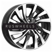 Диски КИК 6x15/4x100 ET50 D60,1 Lada Vesta (КС882) Алмаз черный