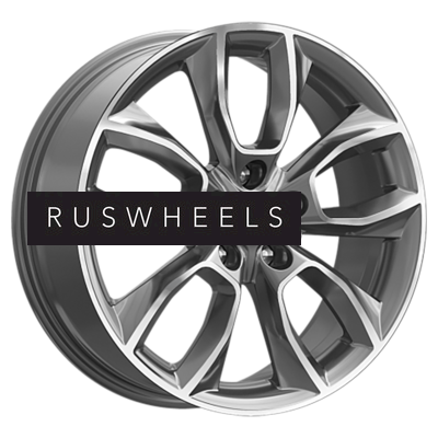 Диски Premium Series 7x18/5x112 ET45 D57,1 КР001 (Karoq) Diamond Gloss Graphite