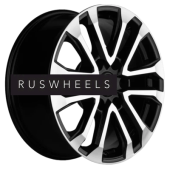 Диски Khomen Wheels 7,5x18/6x139,7 ET25 D106,1 KHW1805 (LC Prado) Black-FP