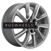 Диски Khomen Wheels 6x15/5x100 ET38 D57,1 KHW1507 (Rapid/Fabia) F-Silver-FP