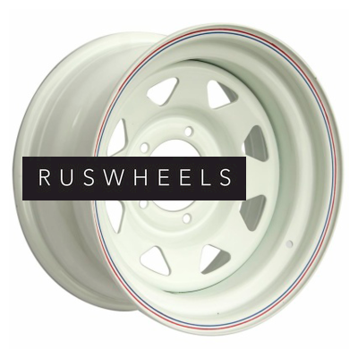 Диски Off-Road Wheels 8x16/5x139,7 ET0 D110 УАЗ (треуг. мелкий) Белый