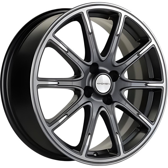 Диски Khomen Wheels 6.5\R17 4*100 ET41 d60.1 Gray-FP Диски Khomen Wheels 6.5\R17 4*100 ET41 d60.1 Gray-FP