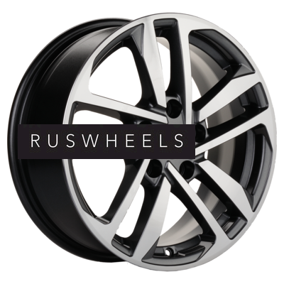 Диски Khomen Wheels 6,5x16/5x114,3 ET45 D67,1 KHW1612 (Huyndai/Mazda) Gray-FP Диски Khomen Wheels 6,5x16/5x114,3 ET45 D67,1 KHW1612 (Huyndai/Mazda) Gray-FP