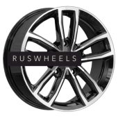 Диски КИК 6,5x17/5x139,7 ET40 D98,1 Каланг (КС1086) Алмаз черный