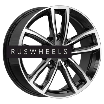 Диски КИК 6,5x17/5x139,7 ET40 D98,1 Каланг (КС1086) Алмаз черный