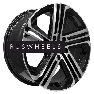 Диски PDW 7,5x17/5x100 ET45 D57,1 5240 Gloss Black Machine Face (PDW)