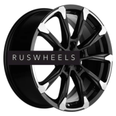 Диски Khomen Wheels 7,5x18/5x114,3 ET50 D67,1 KHW1808 (K5/Santafe) Black-FP