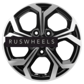 Диски Khomen Wheels 6,5x16/5x108 ET50 D63,3 KHW1606 (Focus) Black-FP Диски Khomen Wheels 6,5x16/5x108 ET50 D63,3 KHW1606 (Focus) Black-FP