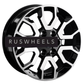 Диски Replay 7,5x18/6x139,7 ET55 D95,1 LX242 BKF (пш, C570)