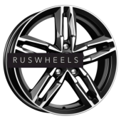 Диски КИК 6x16/5x100 ET38 D57,1 Sayan (КС731) Алмаз черный