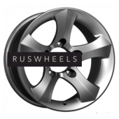 Диски КИК 8x16/5x139,7 ET-10 D110,1 Айсберг (КС662) Дарк платинум