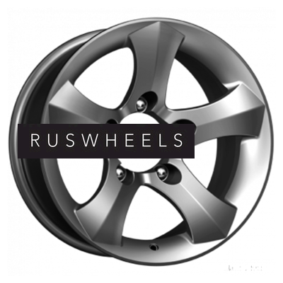 Диски КИК 8x16/5x139,7 ET-10 D110,1 Айсберг (КС662) Дарк платинум