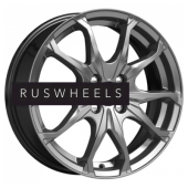 Диски K&K 6x16/4x100 ET41 D60,1 Brent-оригинал (КС733) Дарк платинум Диски K&K 6x16/4x100 ET41 D60,1 Brent-оригинал (КС733) Дарк платинум