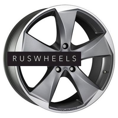 Диски MAK 9x18/5x114,3 ET35 D76 Raptor 5 Graphite Mirror Face