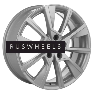 Диски Khomen Wheels 7x18/5x114,3 ET50 D54,1 KHW1802 (Coolray) F-Silver