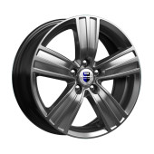 Диски КиК 7.5\R17 5*114.3 ET55 d67.1 Дарк платинум
