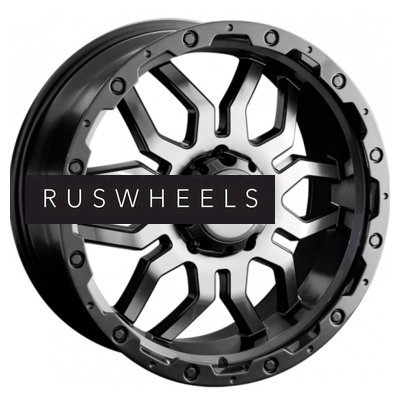 Диски LS 7,5x17/6x114,3 ET30 D67,1 1285 GMF (конус, Колпак+лого)