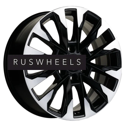 Диски Khomen Wheels 8x20/6x139,7 ET28 D78,1 KHW2010 (Chevrolet Tahoe) Black-FP