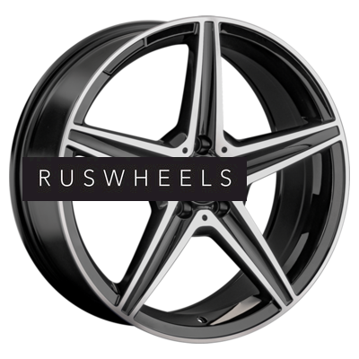 Диски Replay 7,5x17/5x112 ET36 D66,6 MR253 BKF (конус, MB003)