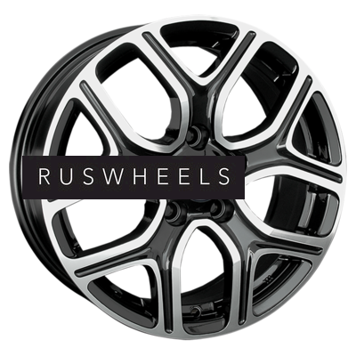 Диски Replay 7x18/5x114,3 ET40 D66,1 NS288 BKF (конус, C570) Диски Replay 7x18/5x114,3 ET40 D66,1 NS288 BKF (конус, C570)