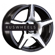 Диски LS 7x16/4x100 ET38 D73,1 888 BKF (конус) Диски LS 7x16/4x100 ET38 D73,1 888 BKF (конус)