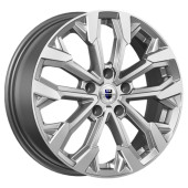 Диски КиК  Морейн (КС1046)  6,5\R17 5*108 ET50  d63,35  Дарк платинум  [80465]
