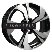 Диски Khomen Wheels 7x17/5x114,3 ET40 D66,1 KHW1724 (Qashqai) Black-FP
