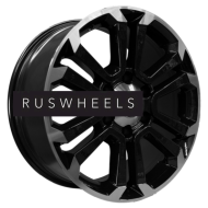 Диски Khomen Wheels 7,5x18/6x139,7 ET20 D106,1 KHW1817 (Lexus GX) Black-FP
