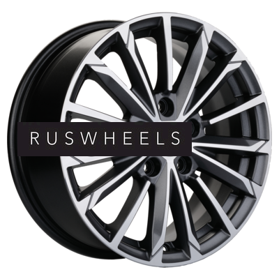 Диски Khomen Wheels 6,5x16/5x114,3 ET45 D54,1 KHW1611 (Geely Coolray) Gray-FP