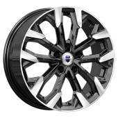 Диски КиК 6.5\R17 5*114.3 ET40 d66.1 алмаз чёрный