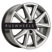 Диски Khomen Wheels 7x17/5x108 ET40 D54,1 KHW1706 (Jac/Москвич 3) Gray-FP