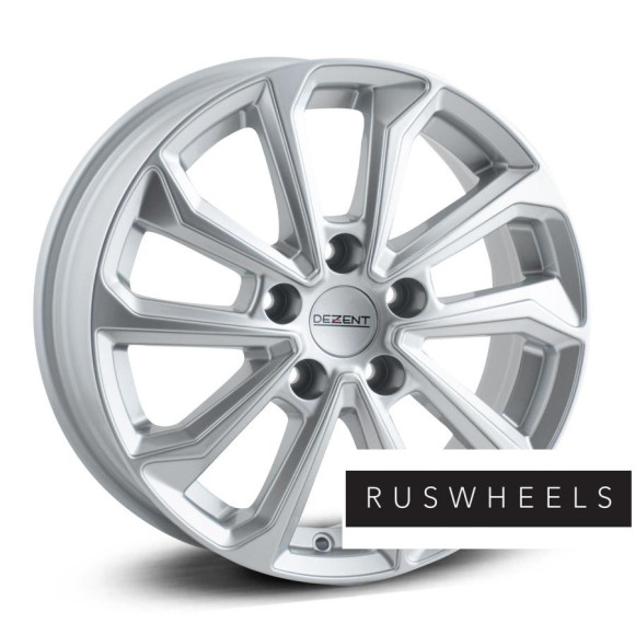 Диски Dezent R16 / 6.5J PCD 5x100 ЕТ 38 ЦО 57.1 KS silver