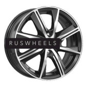 Диски КИК 7x17/5x108 ET43 D67,1 Арнар (КС896) Алмаз черный