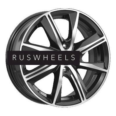 Диски КИК 7x17/5x108 ET43 D67,1 Арнар (КС896) Алмаз черный Диски КИК 7x17/5x108 ET43 D67,1 Арнар (КС896) Алмаз черный