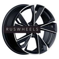 Диски INCH 8,5x19/5x112 ET35 D66,45 ULF-R39P Black Machine Face (ZJH) FlowForming
