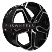Диски Khomen Wheels 7,5x19/5x112 ET32 D66,6 KHW1909 (BMW X3/X4) Black-FP