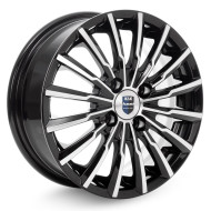 Диски КиК  Акцент-оригинал (КС641)  5,5\R14 4*100 ET39  d56,6  Алмаз черный  [r63334]