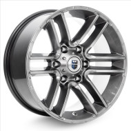 Диски КиК 8,0\R17 6*139.7 ET-20 d106.1 Дарк платинум