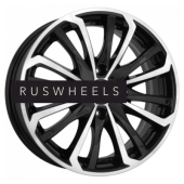 Диски КИК 6x15/4x108 ET25 D65,1 Рим (КС622) Алмаз черный