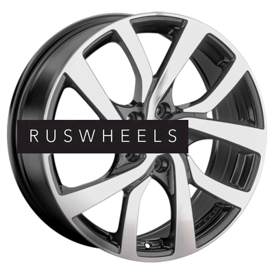 Диски Replay 7x18/5x114,3 ET35 D60,1 TY317 BKF (конус, C570)