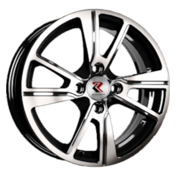 Диски RЕPLIKEY  K27  5,5\R14 4*98 ET35  d58,5  BK/FP  [2730AY]