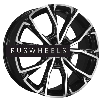 Диски Khomen Wheels 7,5x19/5x114,3 ET50 D64,1 KHW1907 (Haval M6 (Plus)) Black-FP