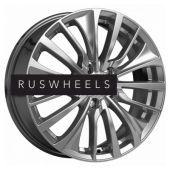 Диски КИК 6,5x17/5x114,3 ET45 D66,1 Flanker (КС1097) Дарк платинум брайт Диски КИК 6,5x17/5x114,3 ET45 D66,1 Flanker (КС1097) Дарк платинум брайт