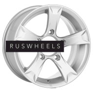 Диски КИК 6,5x15/5x139,7 ET30 D98 Триал (КС621) Сильвер Диски КИК 6,5x15/5x139,7 ET30 D98 Триал (КС621) Сильвер